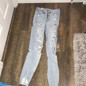 American eagle jeans light wash